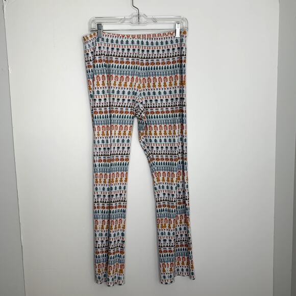 Roller Rabbit Bands Weave Pajamas Womens Large Creature Print - Picture 4 of 16